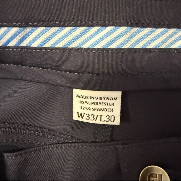 FootJoy Men’s Golf Pants – Navy Athletic Fit
Size 33x30 - Picture 6 of 8